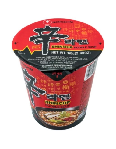 Makaron Nongshim Shin Cup Noodle 68g x 1