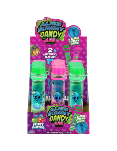 Alien Gummy Candy Lab 51 g x 12