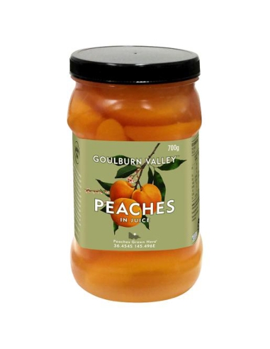 Goulburn Valley Peaches Sliced 700g x 6