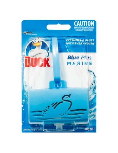 Duck Środek czyszczący do muszli klozetowej Prime Blue Plus 40 g x 6