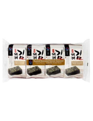 Obap Roasted Seaweed Seasoned 8 by 5g x 12