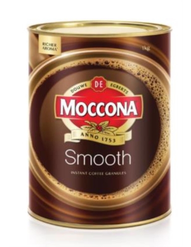 Moccona Kawa Granulowana Gładka 1 kg x 1