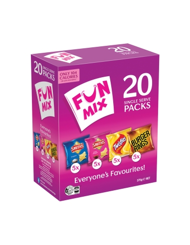 Smiths Mieszanka Fun 20 sztuk 375 g x 1