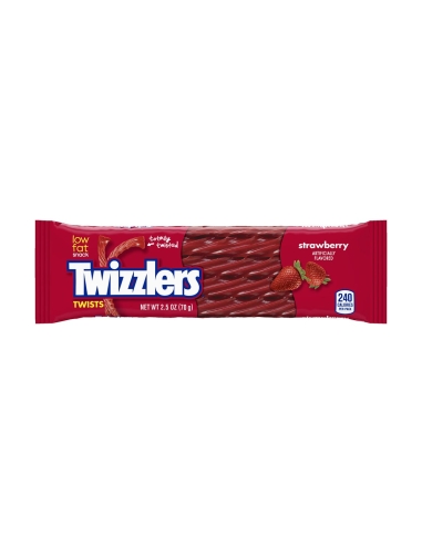 Twizzlers aardbeien Twists 70g x 18