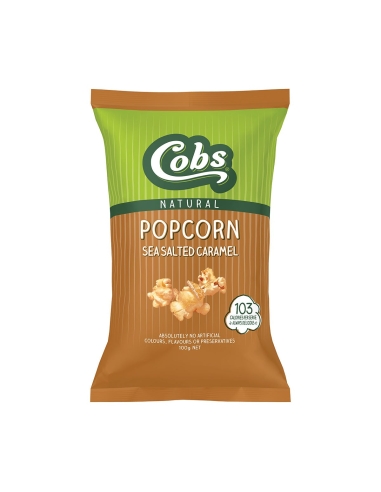 Cobs Meersalz-Karamell-Popcorn 100g x 12