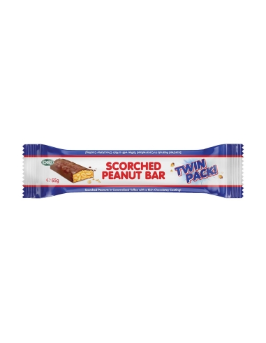 Scorched Peanut Bar Twin Pack 65g x 24