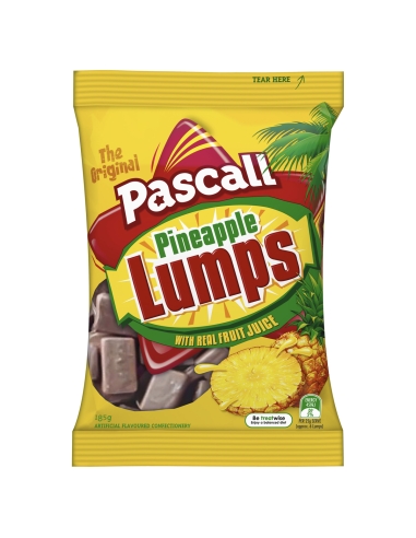 Pascall Bombas de piña 185g x 10