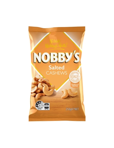 Nobbys Salted Cashews 250g x 1