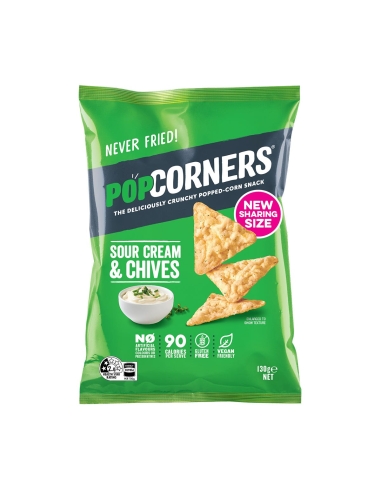 Popcorners Śmietana i Szczypiorek 130g x 1