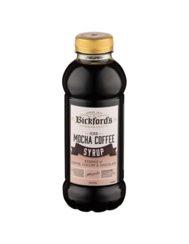 Bickfords Iced Mocha コーヒー シロップ 500ml x 1