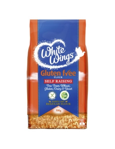 White Wings Selbstaufgehendes glutenfreies Mehl, 500 g x 1