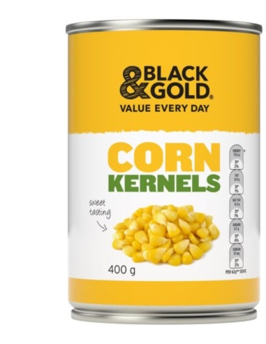 Black & Gold Kernels de maïs 400g x 1