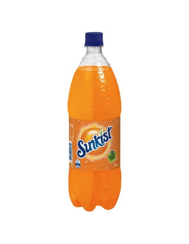 Sunkist Bebida suave naranja 1.25l x 1