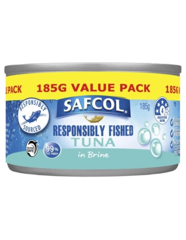 Safcol Tuna à Brine 185g x 1