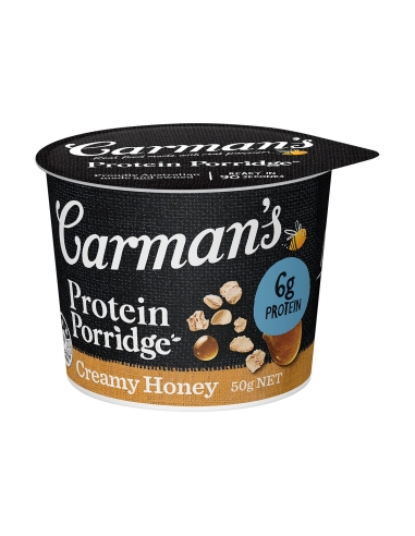 Carman Protein Porridge Cup Creamy Honey 50g x 1