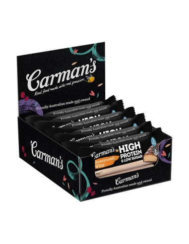 Carman's高蛋白低糖蜂巢鞭60g x 12