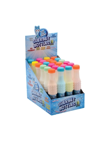 Bouteille de sorbet pétillant pour le sport 18 g x 24