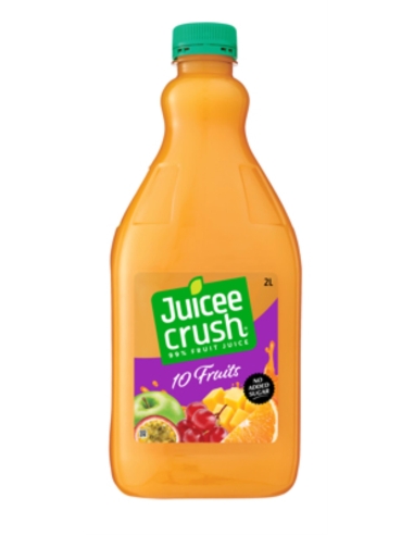 Juicee Crush 10 フルーツ 2ltr x 6