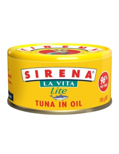 Sirena 拉维塔金枪鱼 内 Oil 公升 185g x 1