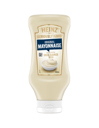 Heinz Seriously Good Original Mayonnaise Squeezy 500ml x 1