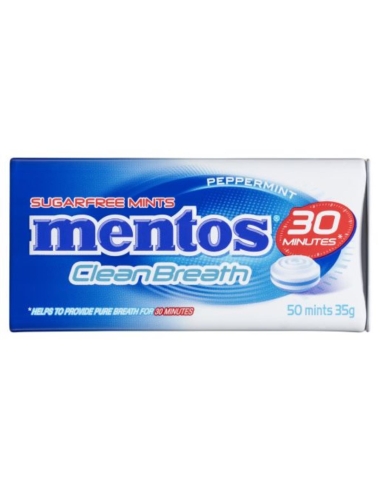 Mentos Menta piperita Respirazione pulita 35g x 12