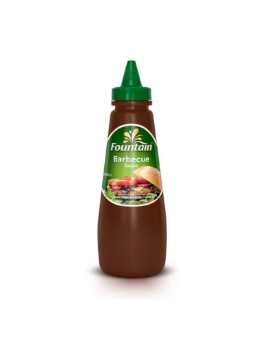 Fountain Sauce Squeeze Bbq 500ml x 1