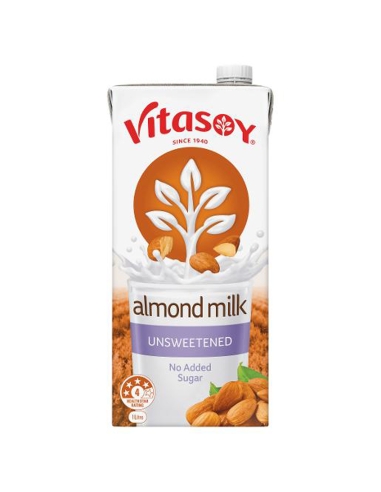 Vitasoy Latte di mandorle non zuccherato 1 litro x 1