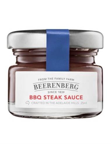 Beerenberg ソース ポーション コントロール Bbq ステーキ 25ml x 80