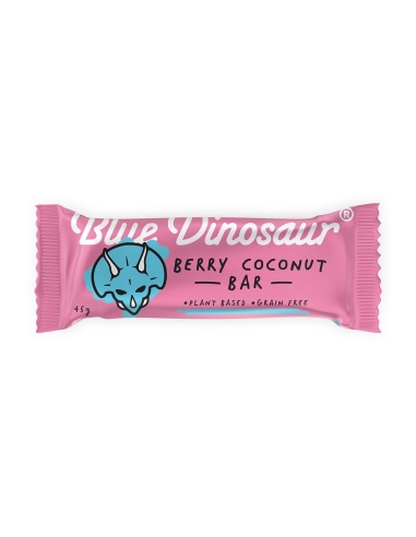 Blue Dinosaur Berry Coconut Bar 45g x 12