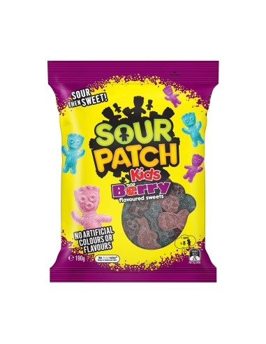 Sour Patch Bayas para niños 190 g x 20