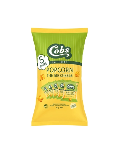 Cobs Multipack Big Cheese Popcorn 5 paczek 60g x 10