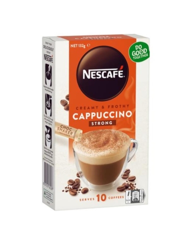 Nescafe Mezcla de café capuchino fuerte 132 g x 1