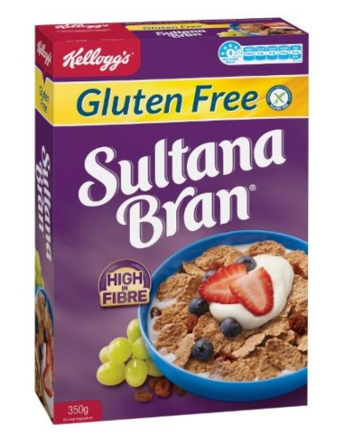 Kelloggs Gluten Free Sultana Bran 350g x 1