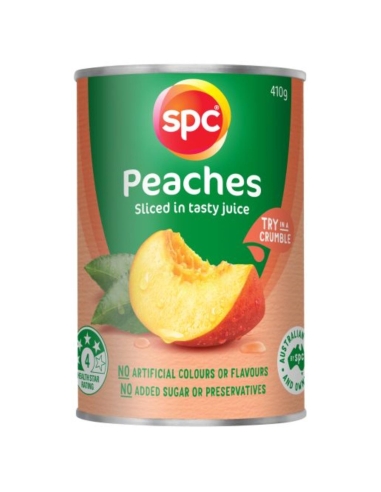 Spc Geschnittene Pfirsiche in Saft 410 g x 1