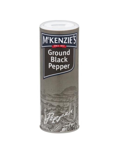 McKenzie Black Pepper Ground 100g x 1