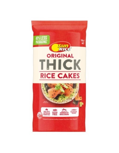 Sunrice Original Thick Rice Cake 150g x 6