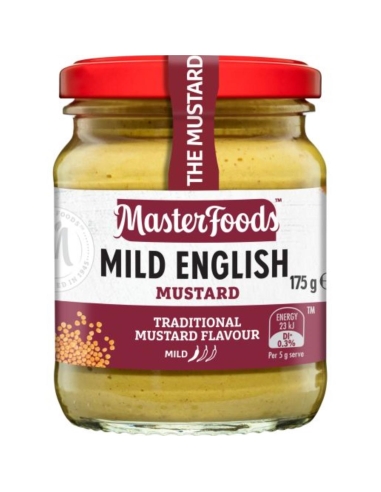 Masterfoods Mild English Mustard 175 g x 1