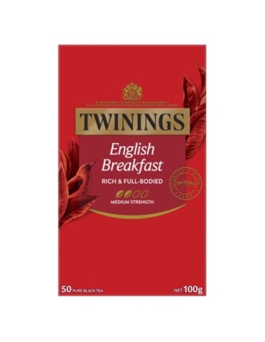 Twinings English Breakfast Classics Teabags 50 Pack x 1