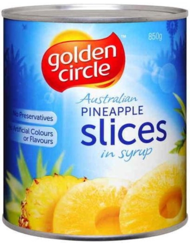 Golden Circle スライスパイナップル 850g x 1