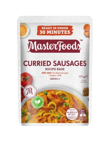 Masterfoods Curry worst recept basis 175g x 1