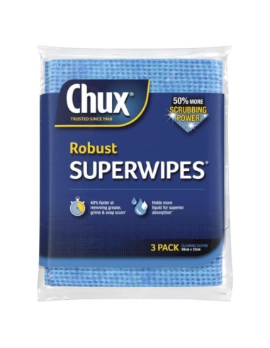 Chux Cloth Robuste 3 Pack x 1