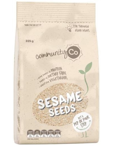 Community Co Graines de sésame 325g x 6