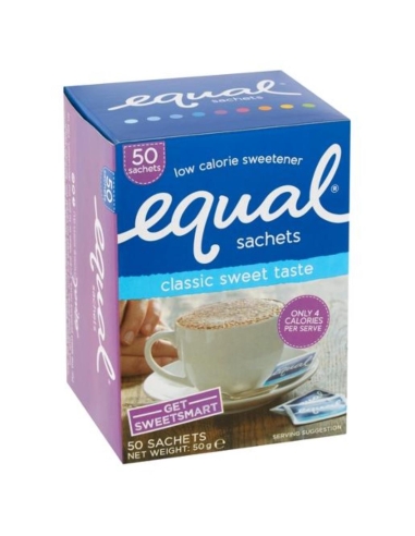 Equal Sachets plus doux 50 Pack x 1