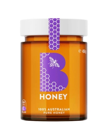 B Honey Australian Pure Honey Jar 450g x 1