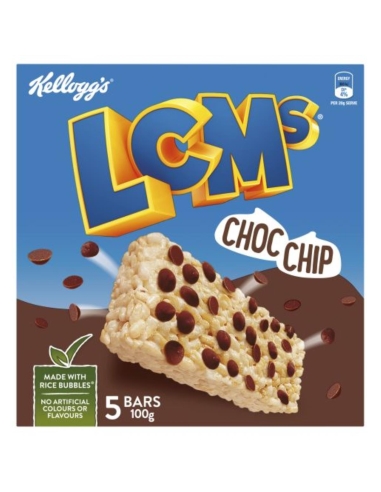 Kelloggs Bolle di riso Lcms Chip Choc 100g x 6