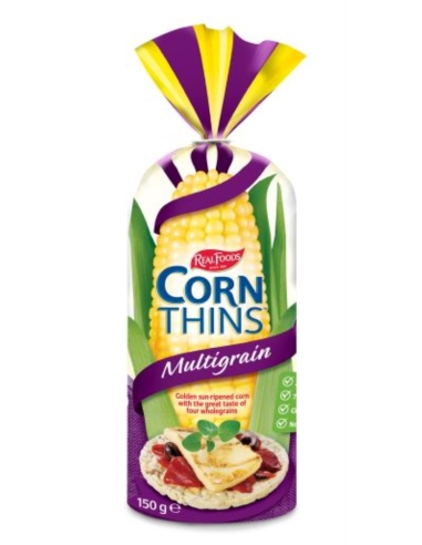 Real Foods 多結晶トウモロコシ Thins 150g x 1