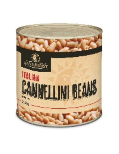 Sandhurst Bohnen Cannellini In Brine 2.5kg x 1