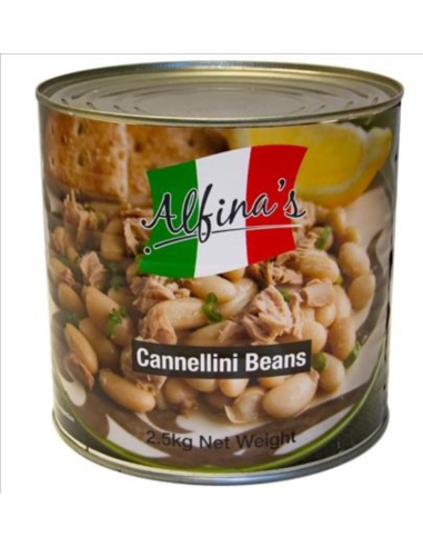 Alfinas Beans Cannellini 2.5kg x 1