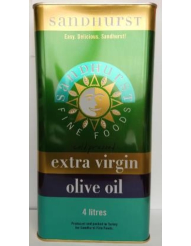 Sandhurst Oil Olijven Extra Virgin Mediterranean 4 liter x 1