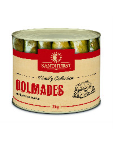 Sandhurst Dolmades Vine Blätter Stuffed Griechisch 2kg x 1